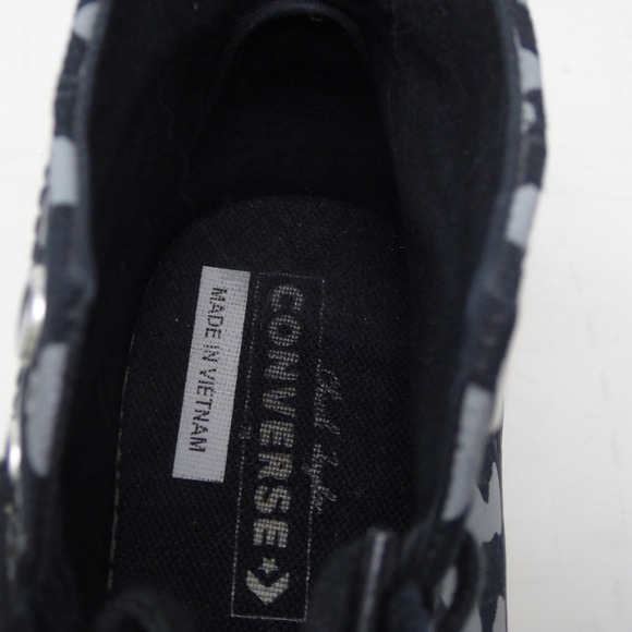 Converse Chuck 70 Hi Leopard Print Grey Black Shoes Sneaker Mens 8.5 Womens 10.5 - Picture 7 of 9